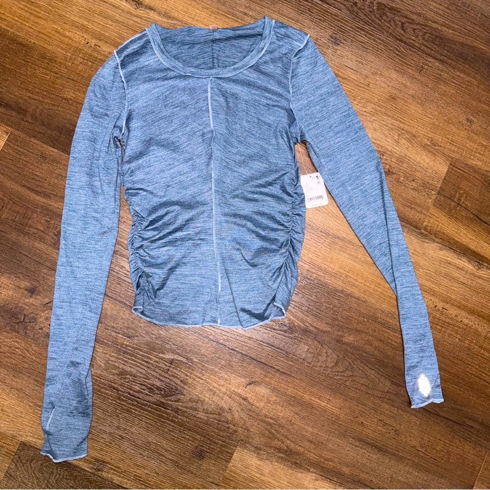 NWT Free People Light Blue Top